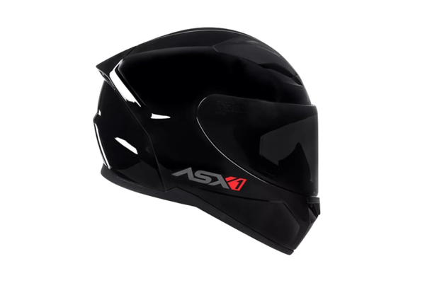 Capacete ASX City Solid vista lateral